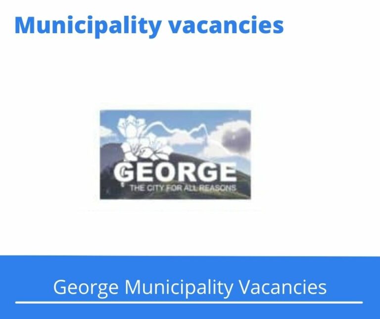 George Municipality Library Assistant vacancies 2024 @george.gov.za