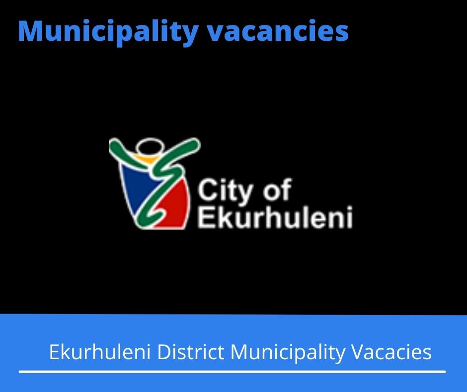 Supply Chain Management jobs in Municipalities 2024 Apply Online @ekurhuleni.gov.za