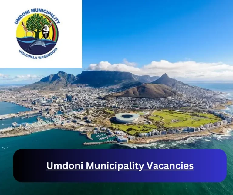 x1 Umdoni Municipality Vacancies 2025 @www.umdoni.gov.za Career Opportunities