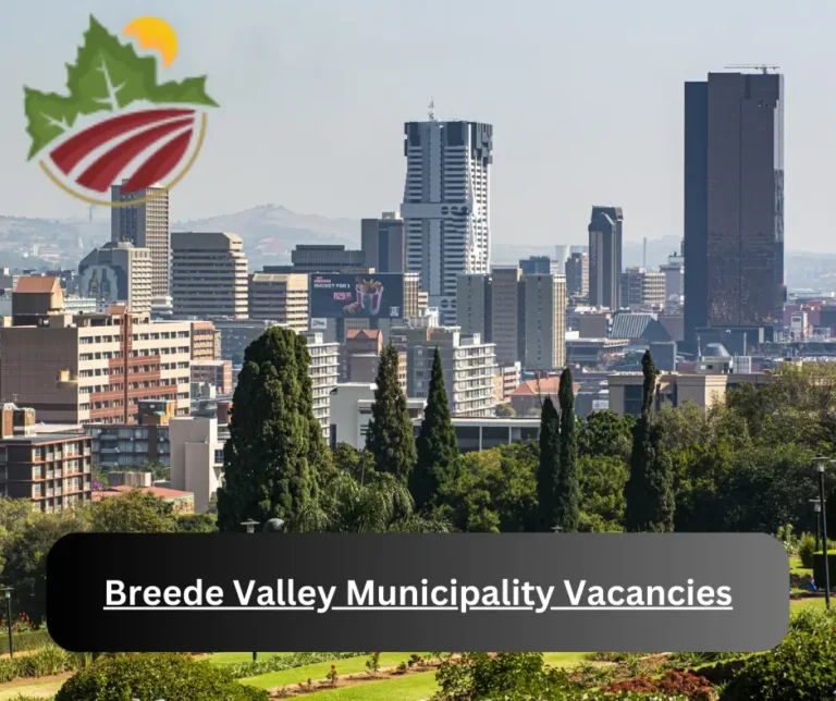 x1 Breede Valley Municipality Vacancies 2025 @bvm.gov.za Career Opportunities