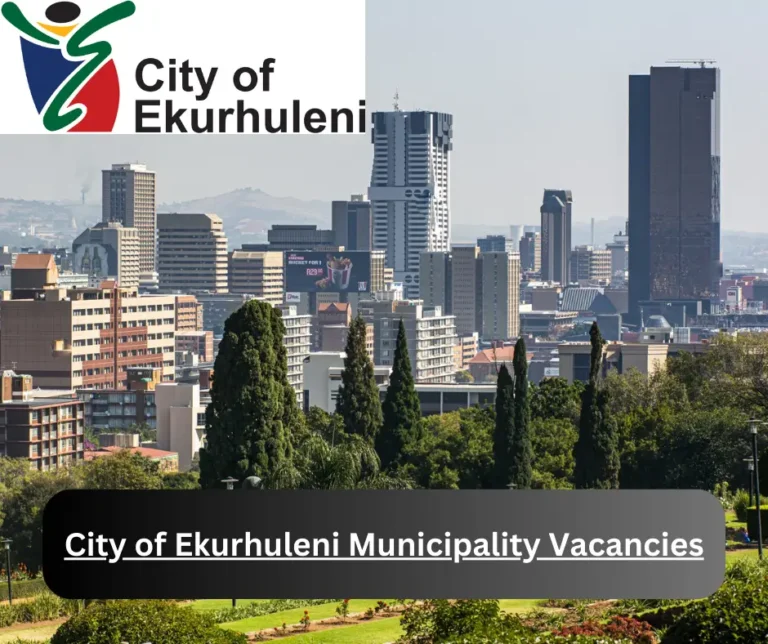 x1 City of Ekurhuleni Municipality Vacancies 2025 @www.ekurhuleni.gov.za Career Opportunities