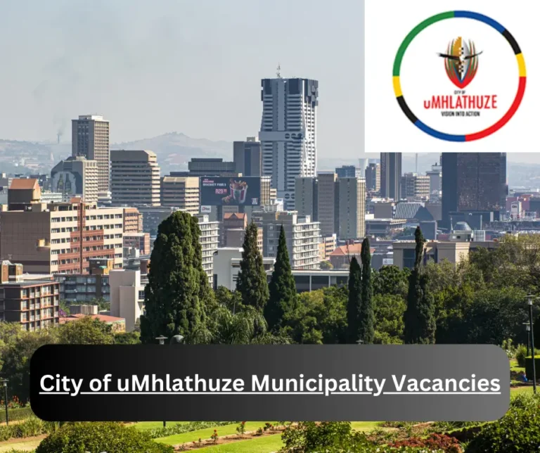 x1 City of uMhlathuze Municipality Vacancies 2025 @www.umhlathuze.gov.za Career Opportunities