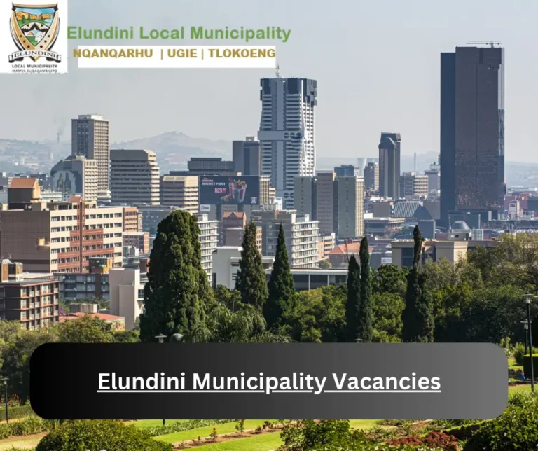 x1 Elundini Municipality Vacancies 2025 @www.elundini.gov.za Career Opportunities