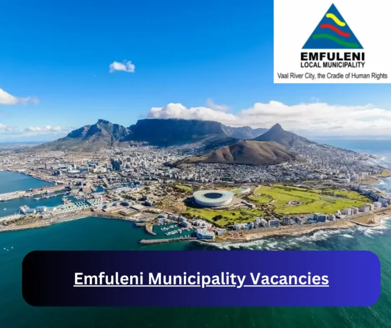x1 Emfuleni Municipality Vacancies 2025 @www.emfuleni.gov.za Career Opportunities