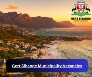 x1 Gert Sibande Municipality Vacancies 2025 @www.gsibande.gov.za Career Opportunities