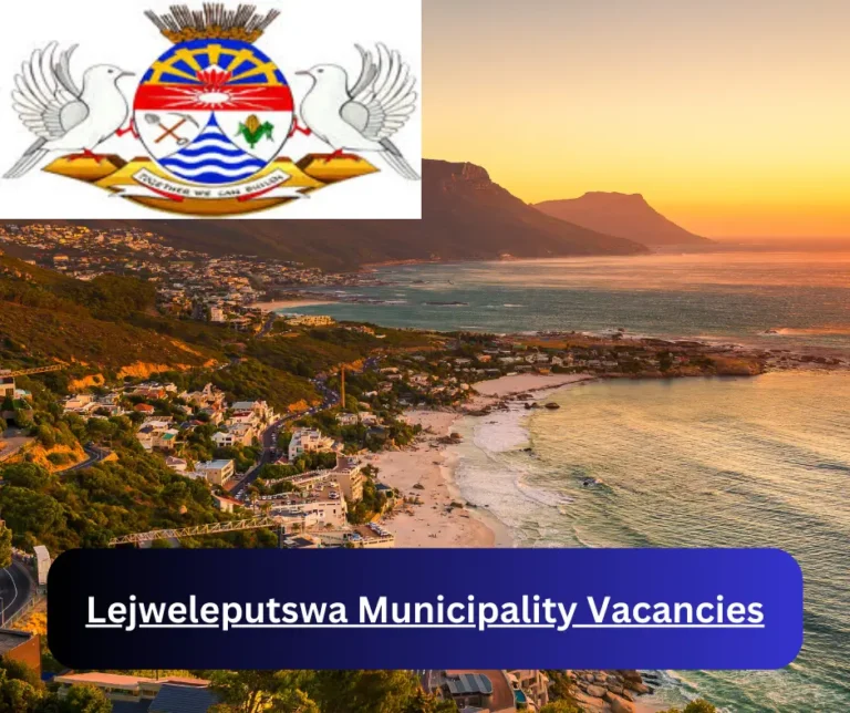 x1 Lejweleputswa Municipality Vacancies 2025 @www.mylejweleputswa.gov.za Career Opportunities