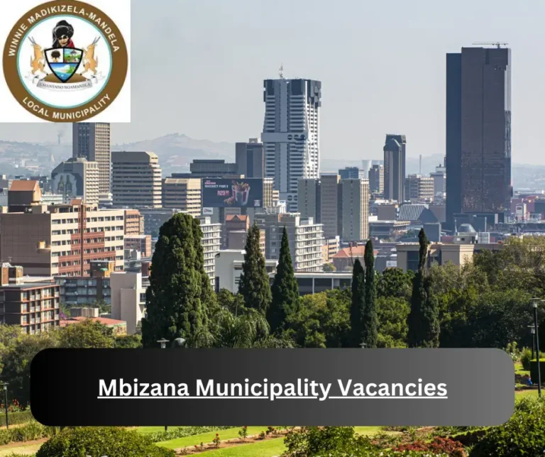 x1 Mbizana Municipality Vacancies 2025 @www.mbizana.gov.za Career Opportunities
