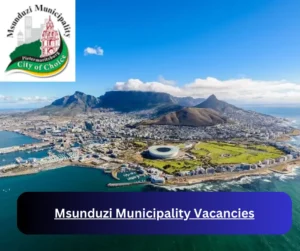 x1 Msunduzi Municipality Vacancies 2025 @www.msunduzi.gov.za Career Opportunities