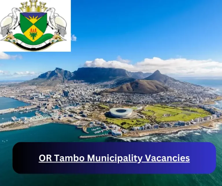 x1 OR Tambo Municipality Vacancies 2025 @ortambodm.gov.za Career Opportunities