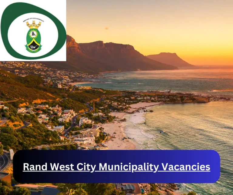 x1 Rand West City Municipality Vacancies 2025 @www.randwestcity.gov.za Career Opportunities