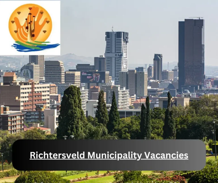 x1 Richtersveld Municipality Vacancies 2025 @www.richtersveld.gov.za Career Opportunities