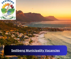 x1 Sedibeng Municipality Vacancies 2025 @www.sedibeng.gov.za Career Opportunities