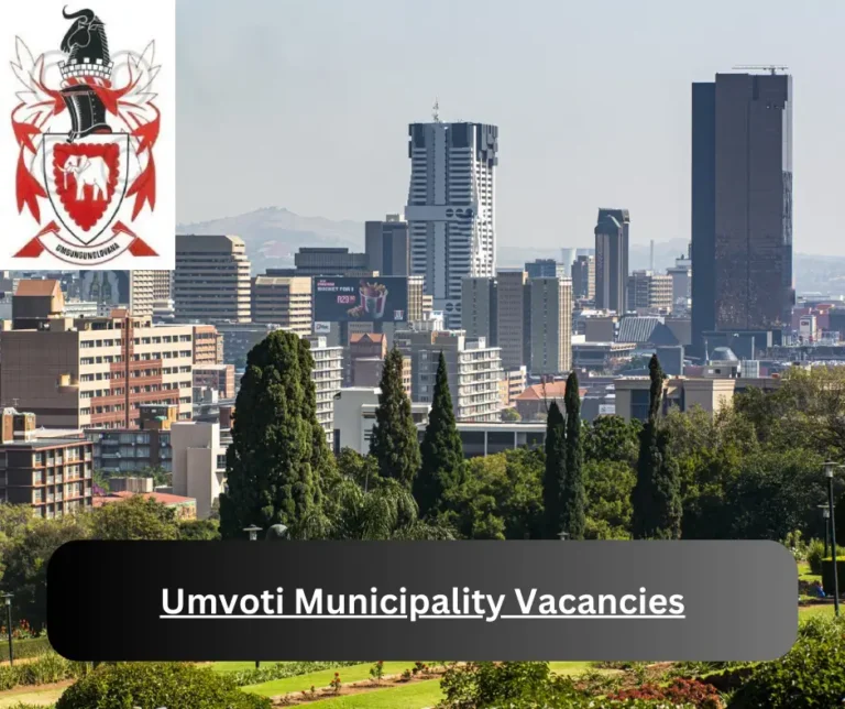 x1 Umvoti Municipality Vacancies 2025 @umvoti.gov.za Career Opportunities