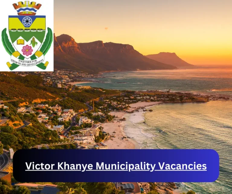 x1 Victor Khanye Municipality Vacancies 2025 @www.vklm.gov.za Career Opportunities