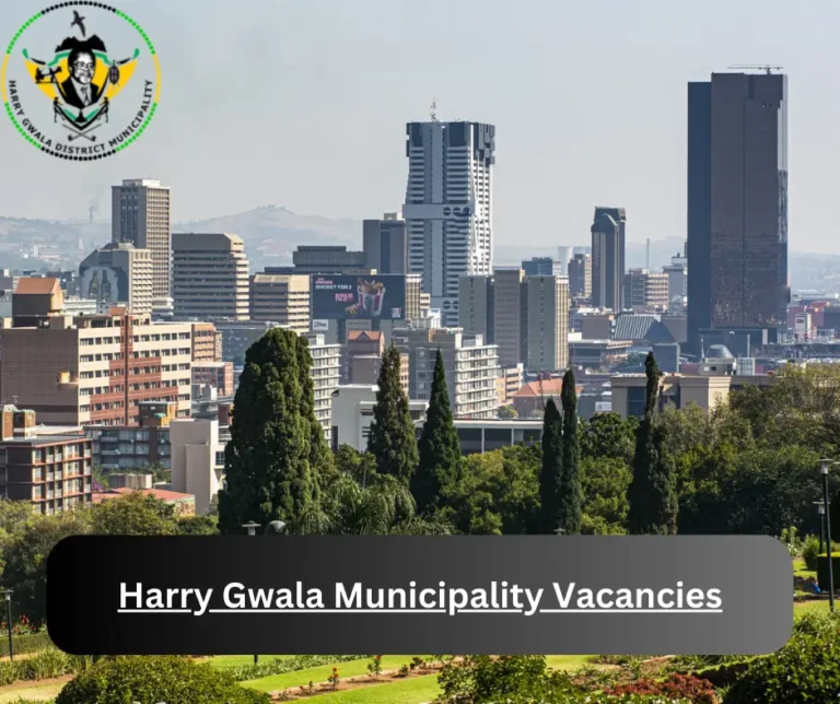 x1 Harry Gwala Municipality Vacancies 2025 @www.harrygwaladm.gov.za Career Opportunities