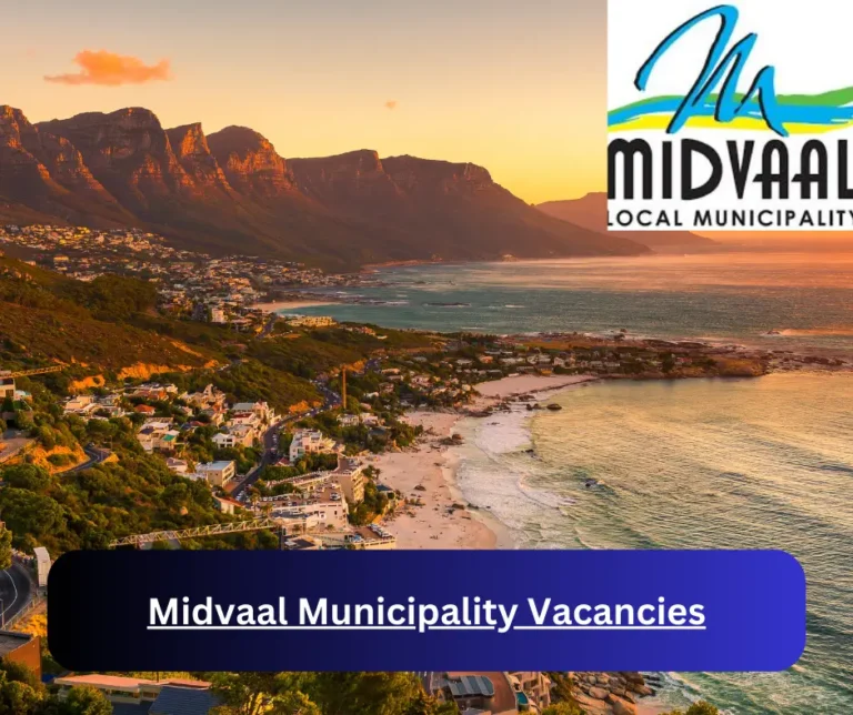 x5 Midvaal Municipality Vacancies 2025 @www.midvaal.gov.za Career Opportunities