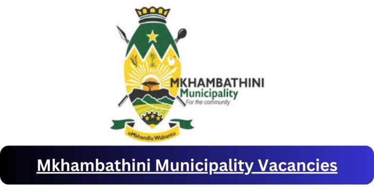 x1 Mkhambathini Municipality Vacancies 2025 @www.mkhambathini.gov.za Career Opportunities