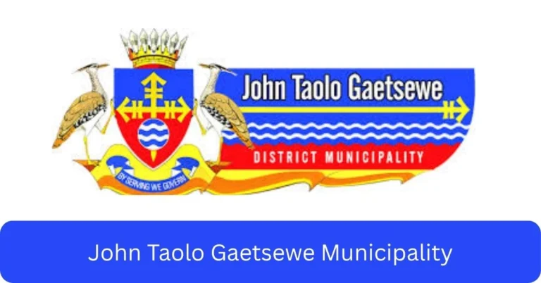 x3 John Taolo Gaetsewe Municipality Vacancies 2025 @taologaetsewe.gov.za Career Opportunities